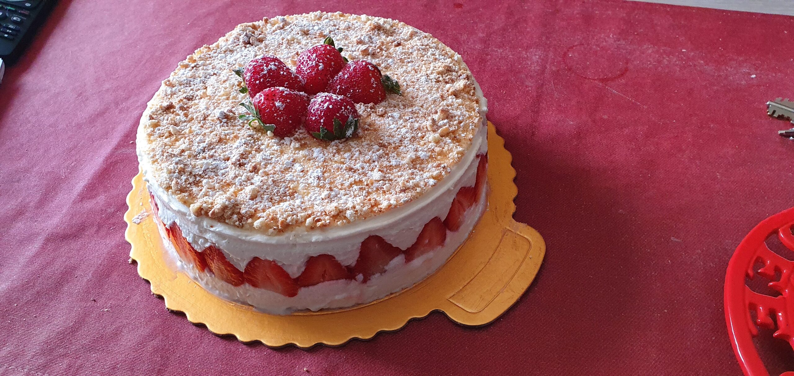 tarta fresas