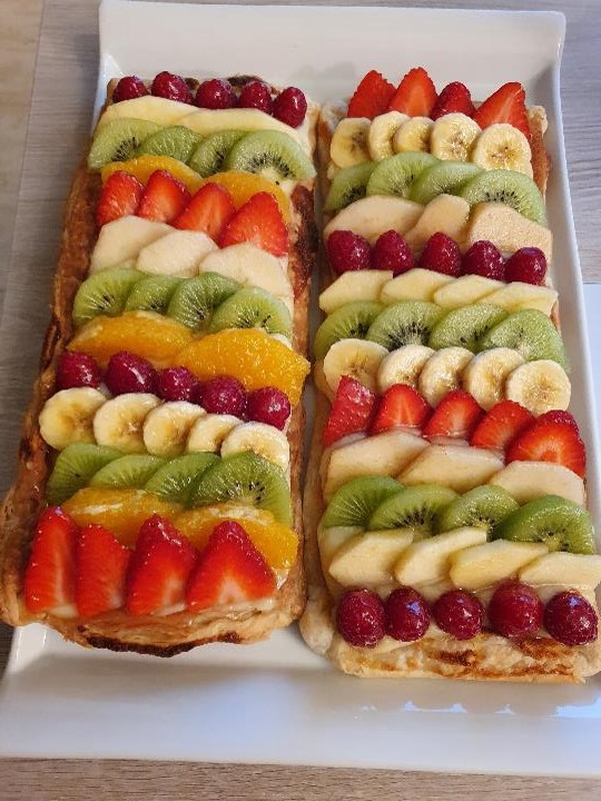 tarta frutas